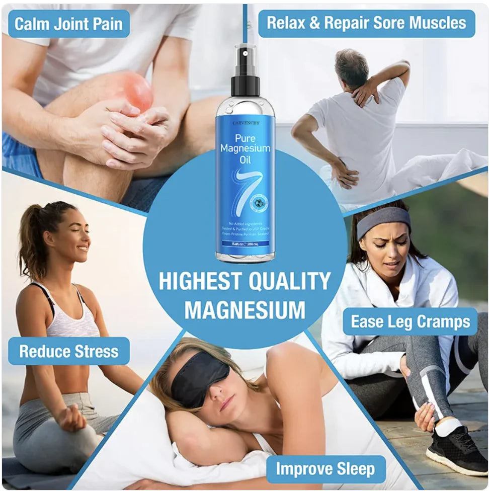 Spray de Aceite de Magnesio Puro